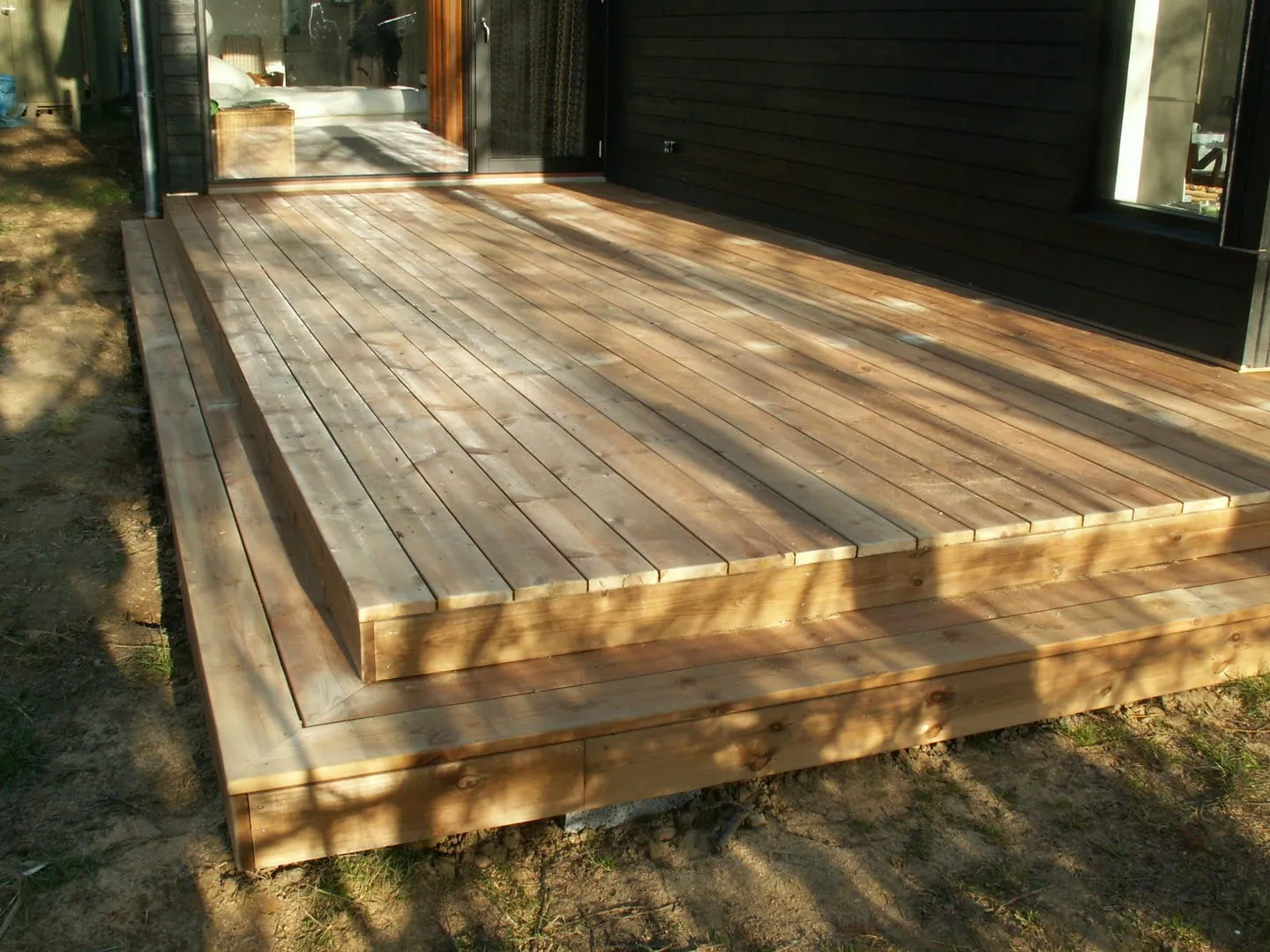 Terrasse, carport og skur i Gilleleje